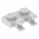 LEGO lapos elem 1x2 2 db fogóval, világosszürke (60470b)